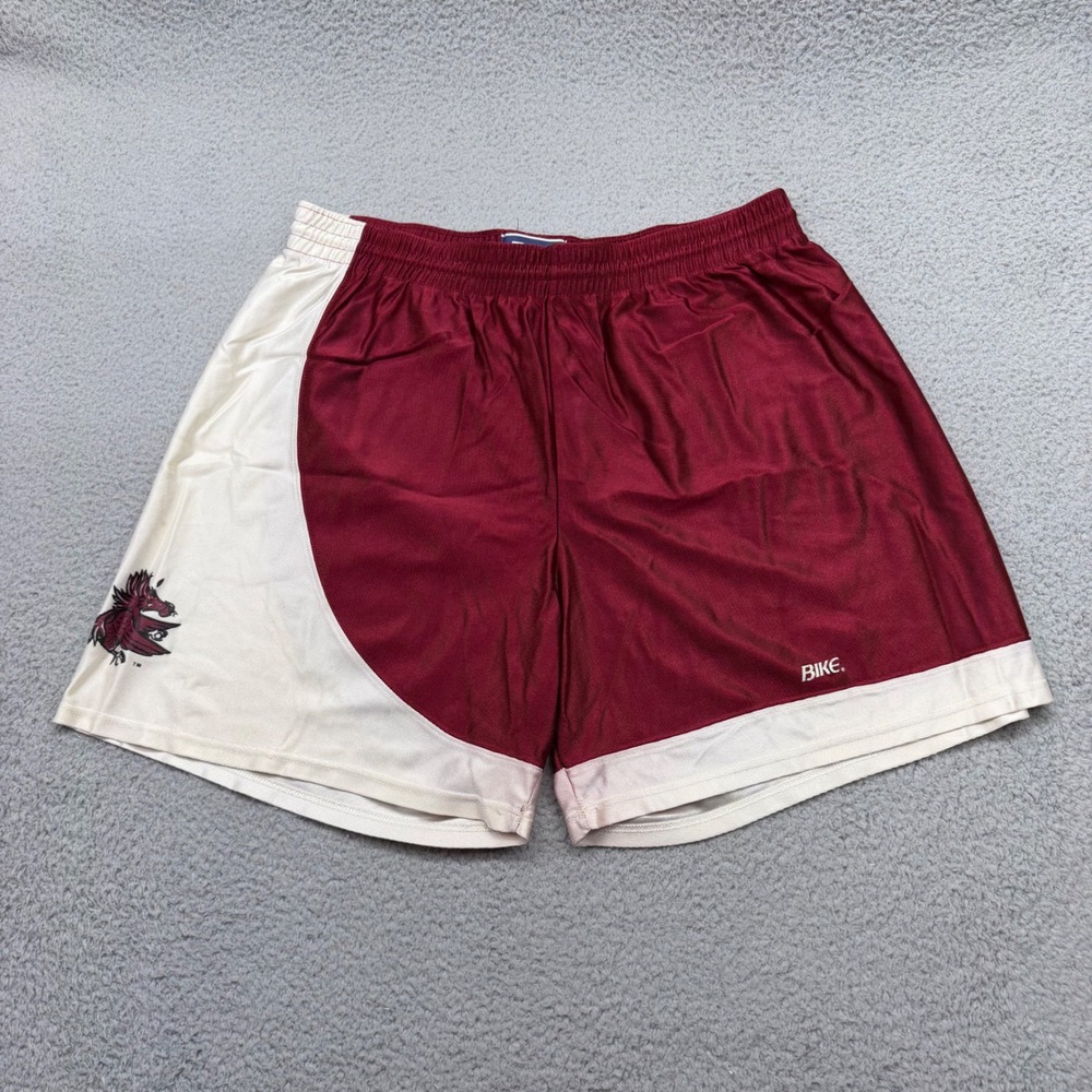 Bike 6187 Men Size XXL USC South Carolina Gamecocks Garnet Athletic Mesh Shorts